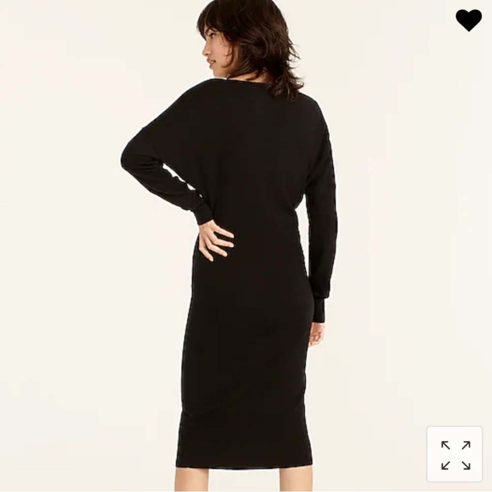 J.CREW cashmere Midi dress size 4 - Picture 4 of 13